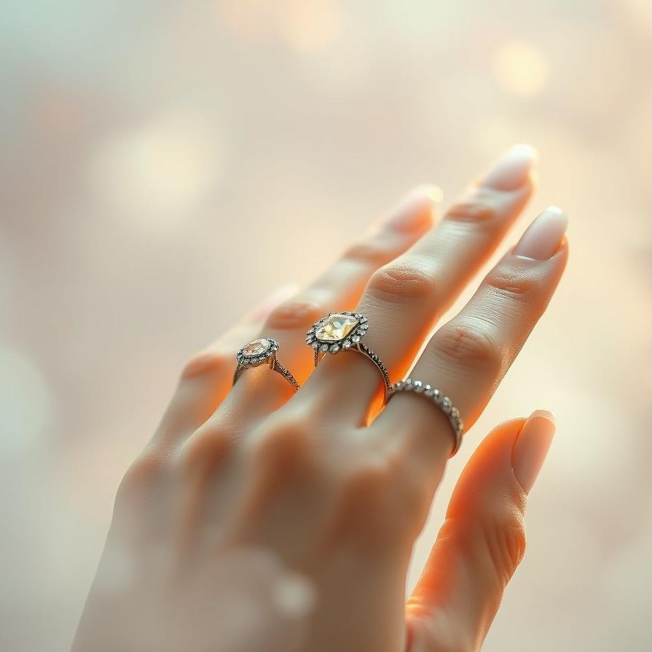 Dream : Rings on fingers in a dream