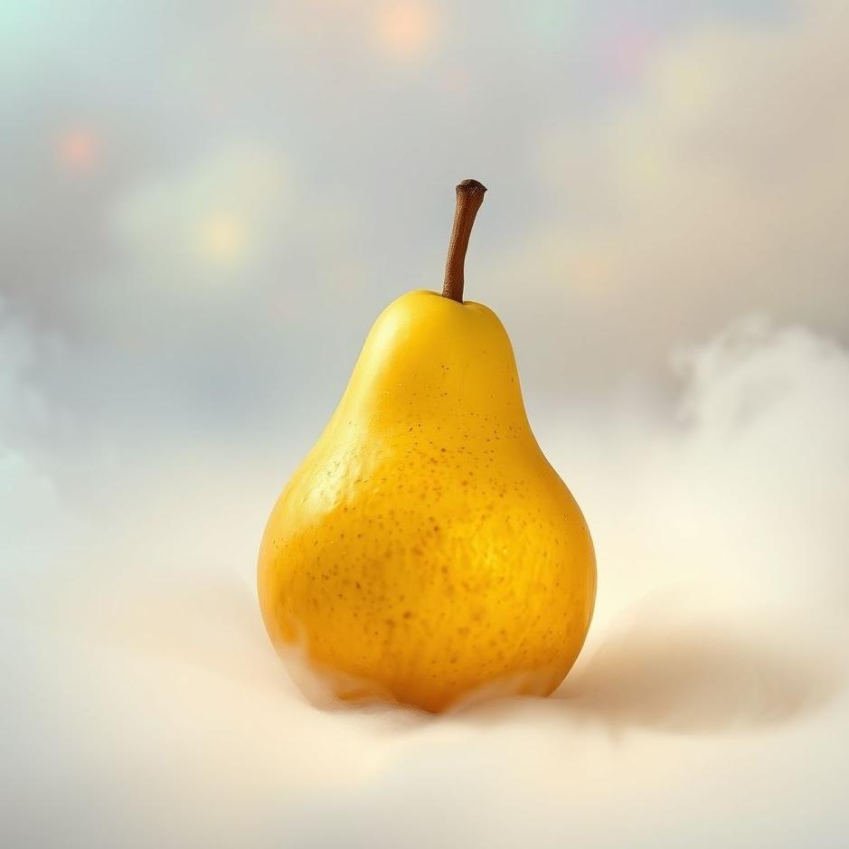 Dream : Ripe pear in a dream