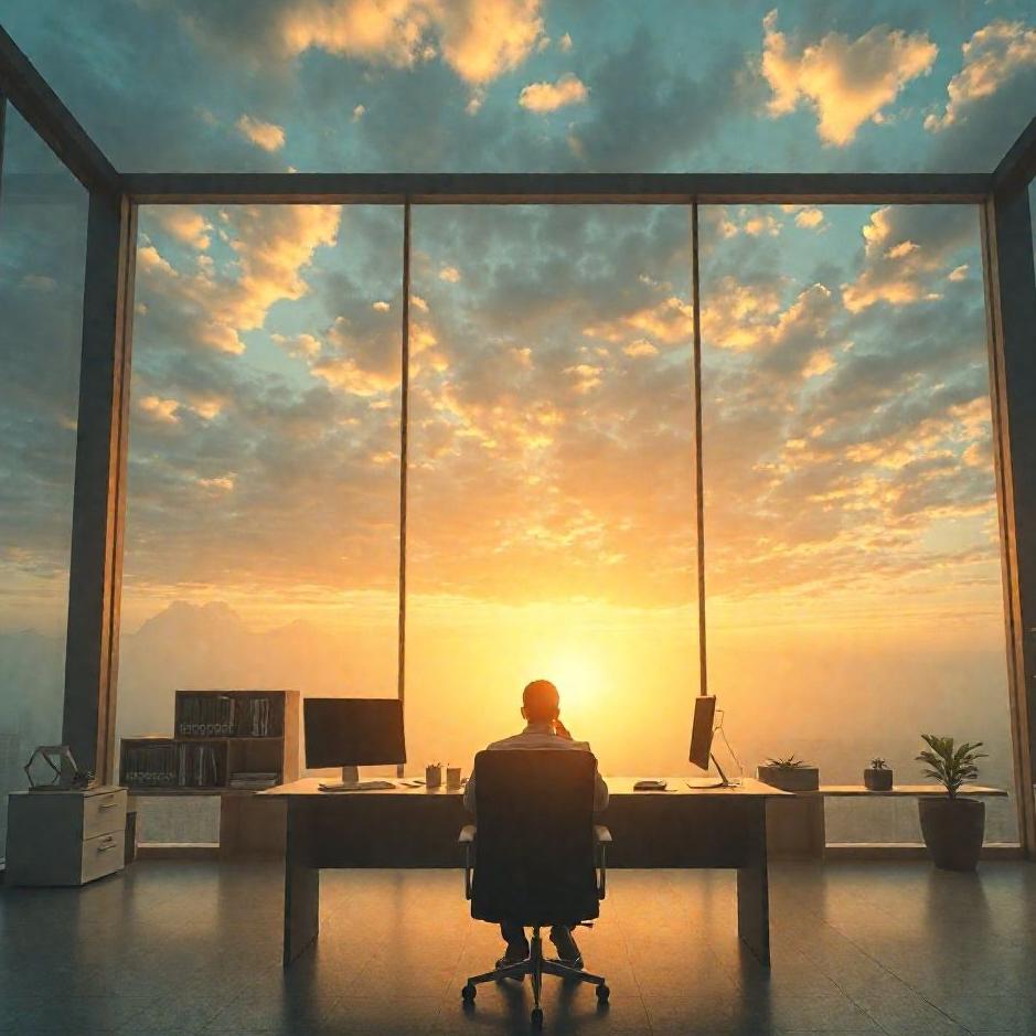 Dream : Rising in office in a dream