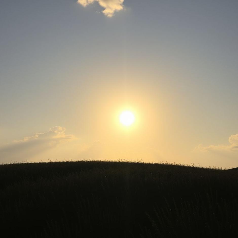 Dream : Rising towards the sun in a dream