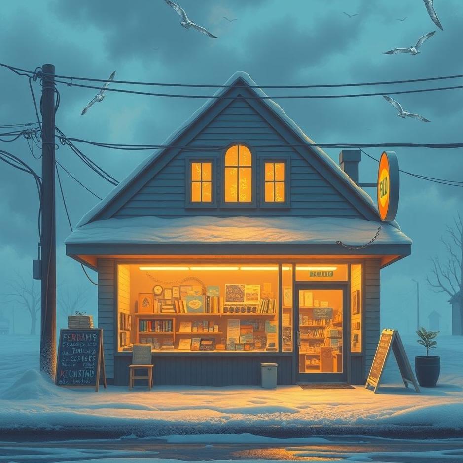 Dream : Rival shop in a dream