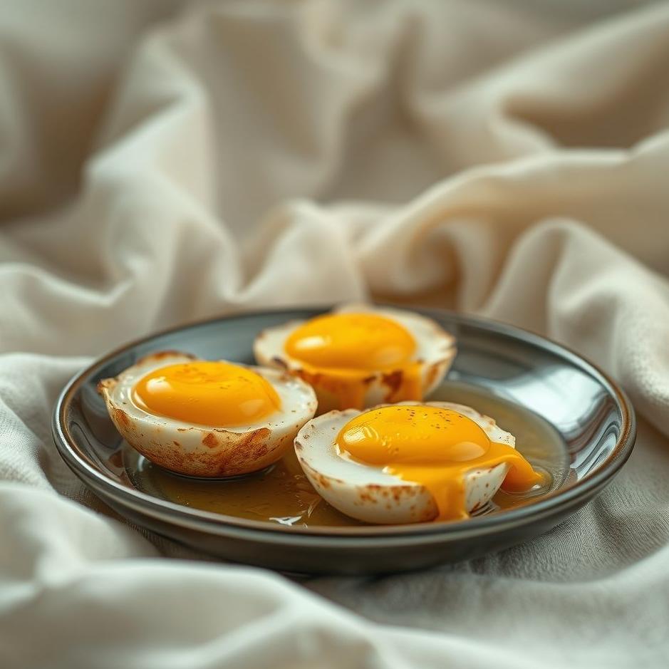 Dream : Roasted eggs in a dream