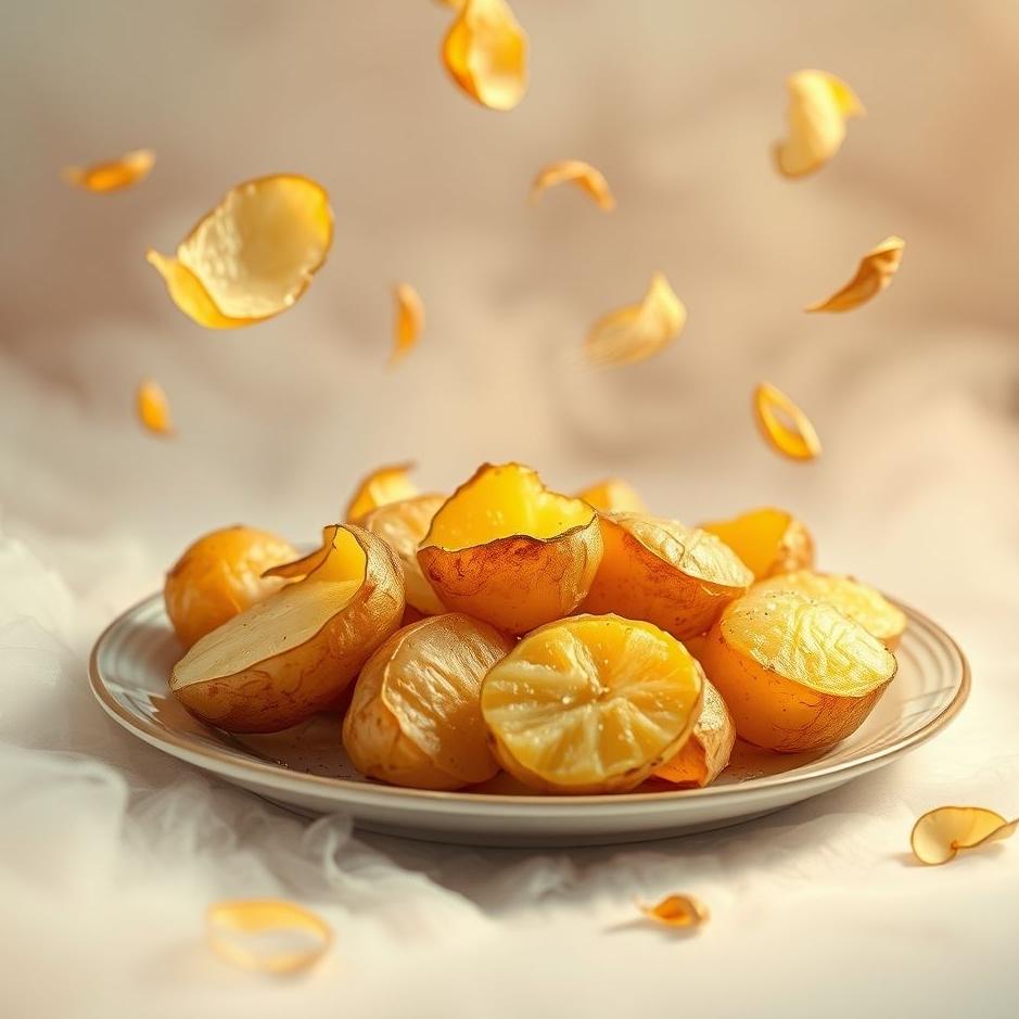 Dream : Roasted potatoes peeled in a dream