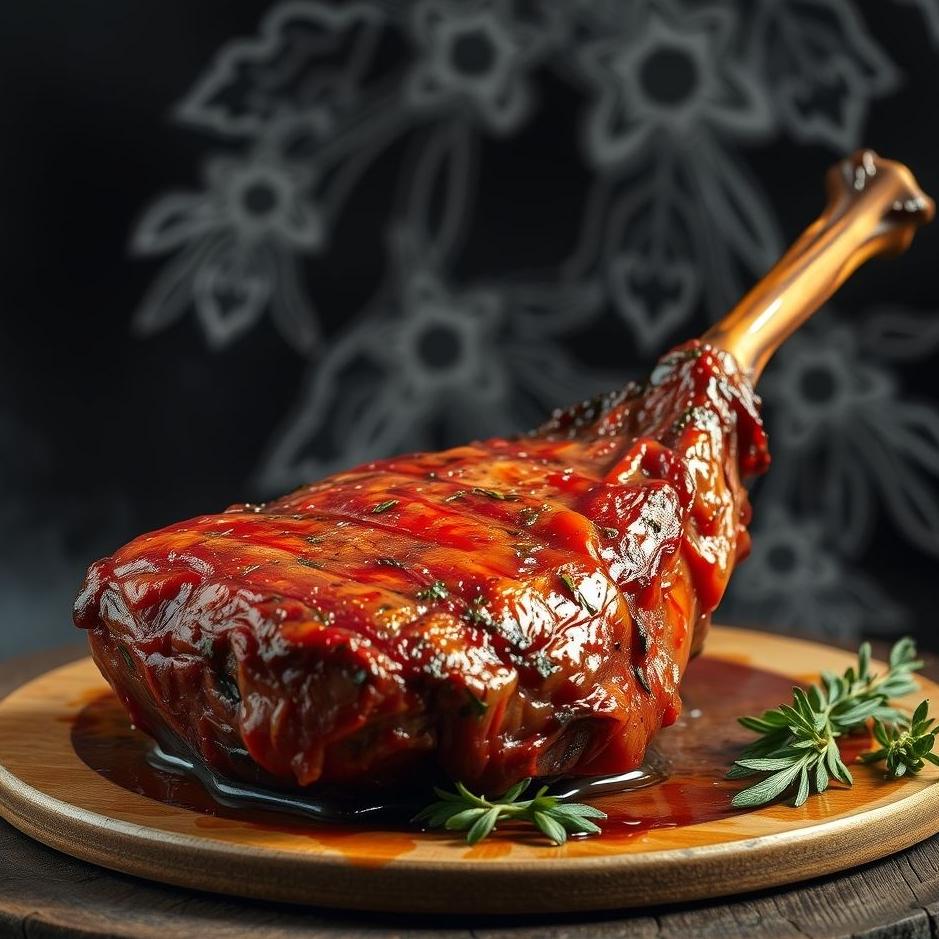 Dream : Roasted red meat in a dream