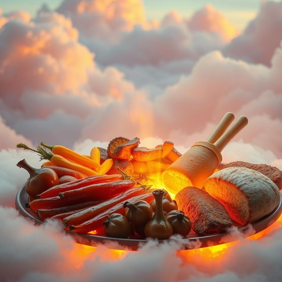 Dream : Roasted things in a dream