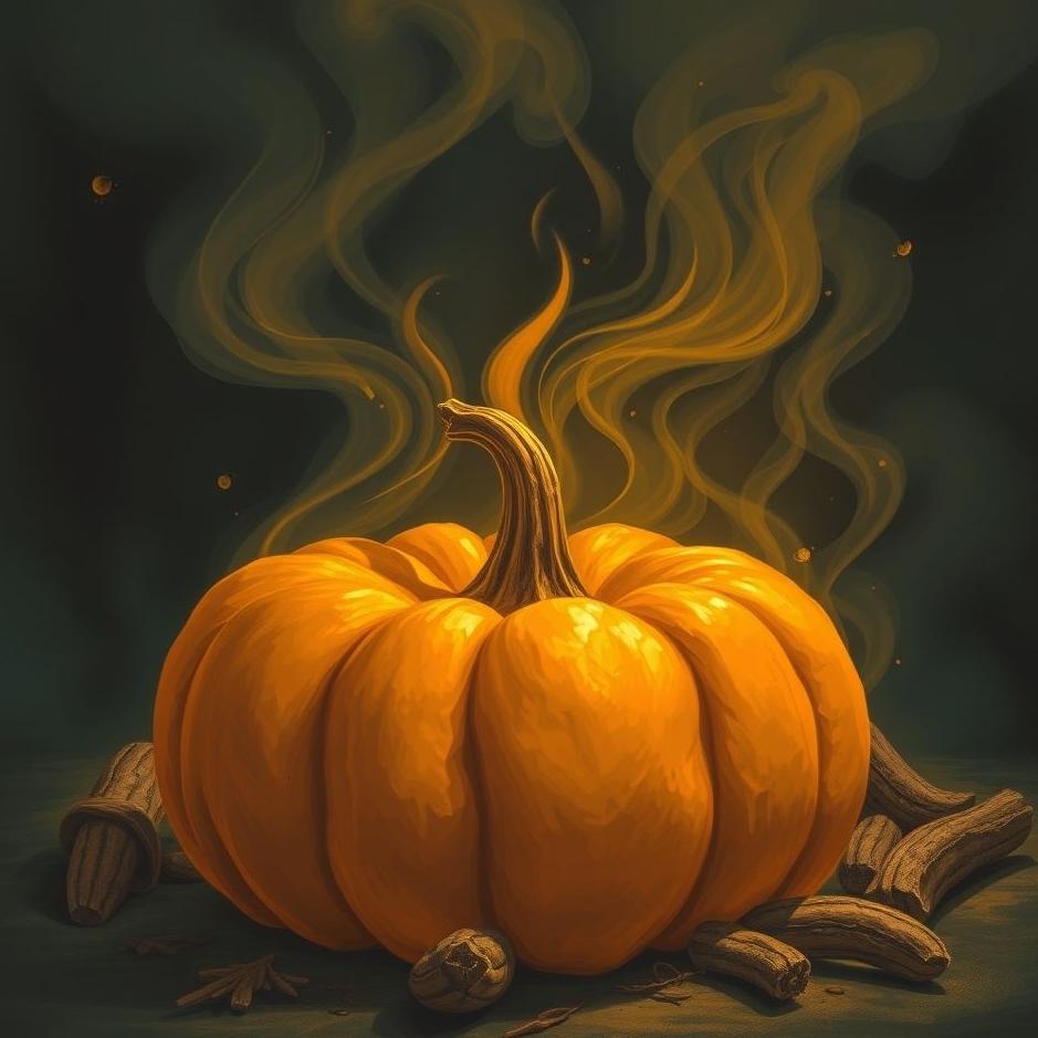 Dream : Roasting pumpkin in a dream