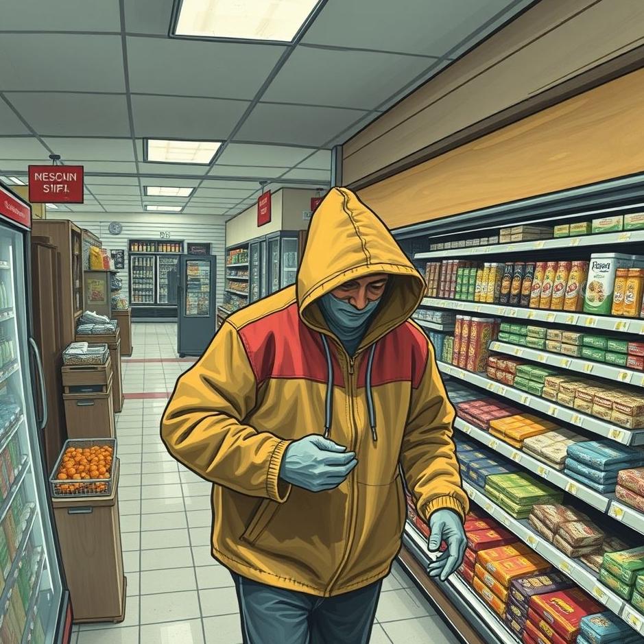 Dream : Robbing a grocery store