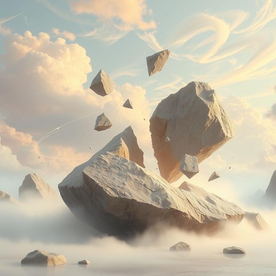 Dream : Rock breaking away in a dream