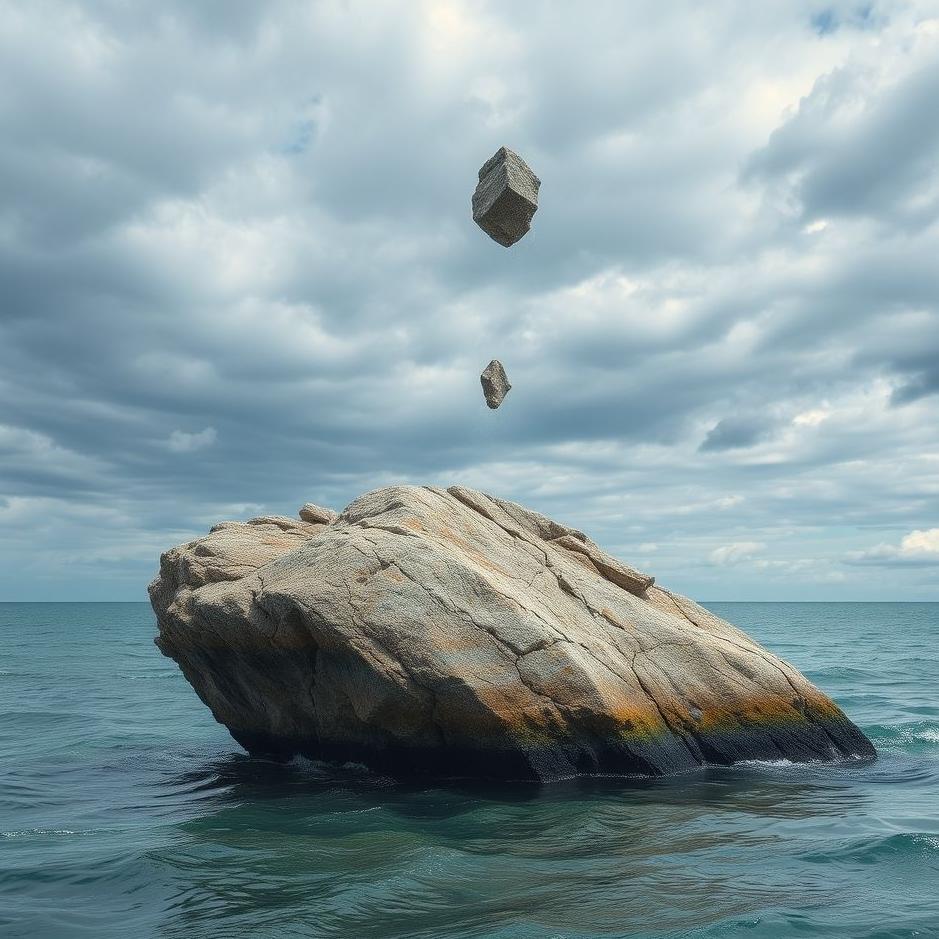 Dream : Rock falling in a dream