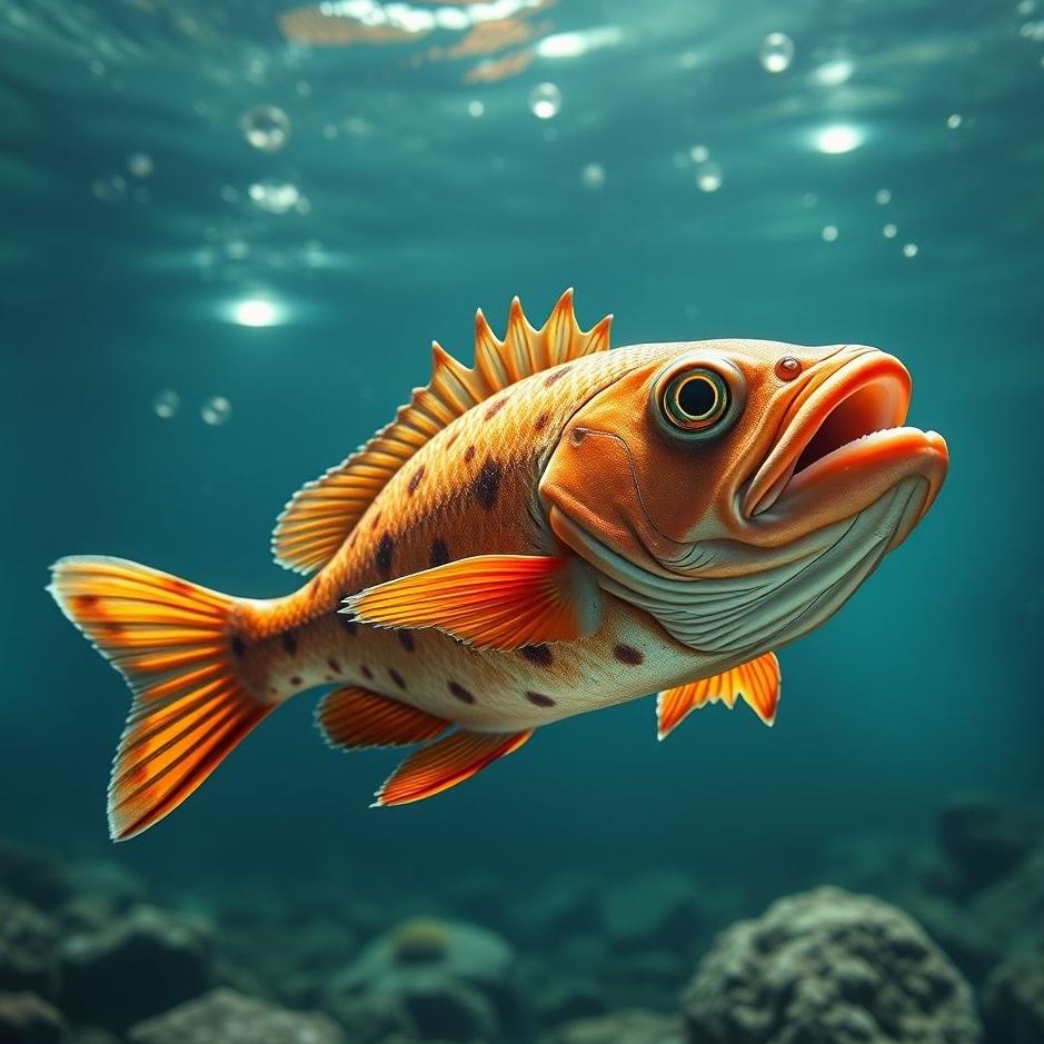 Dream : Rockfish in a dream