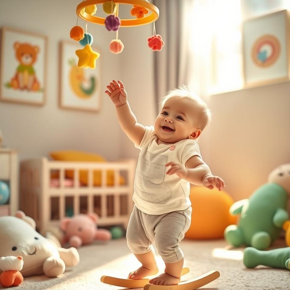 Dream : Rocking baby standing up