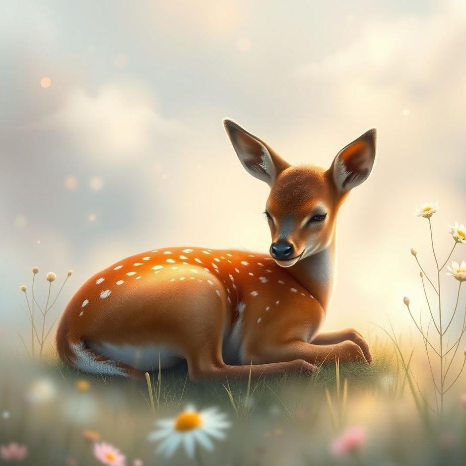 Dream : Roe deer cub in a dream