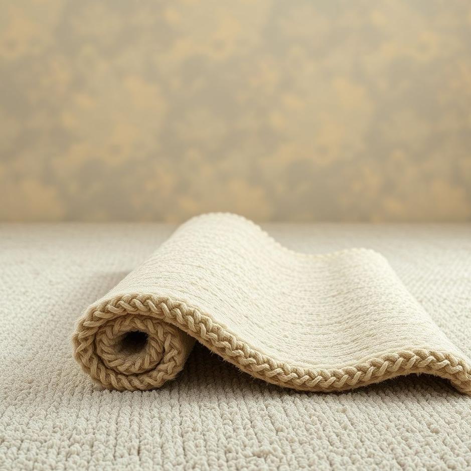 Dream : Rolled carpet in a dream