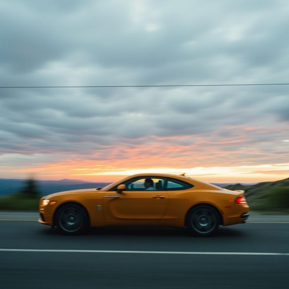 Dream : Rolling by car in the dream