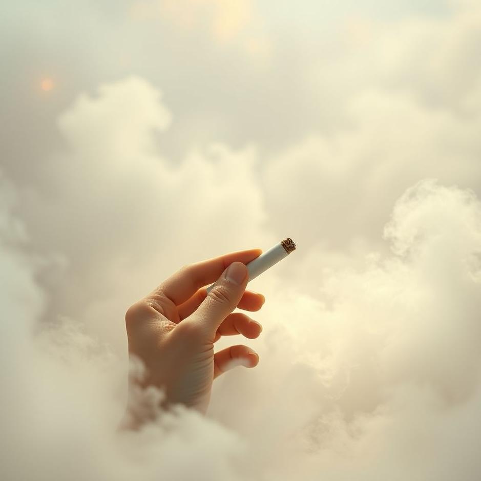Dream : Rolling cigarette in a dream