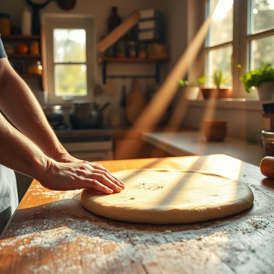 Dream Dictionary : Rolling dough at home