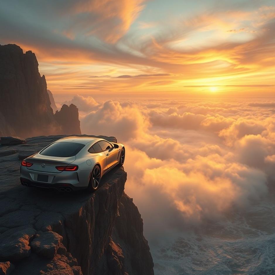 Dream Dictionary : Rolling from the cliff of the car in the dream