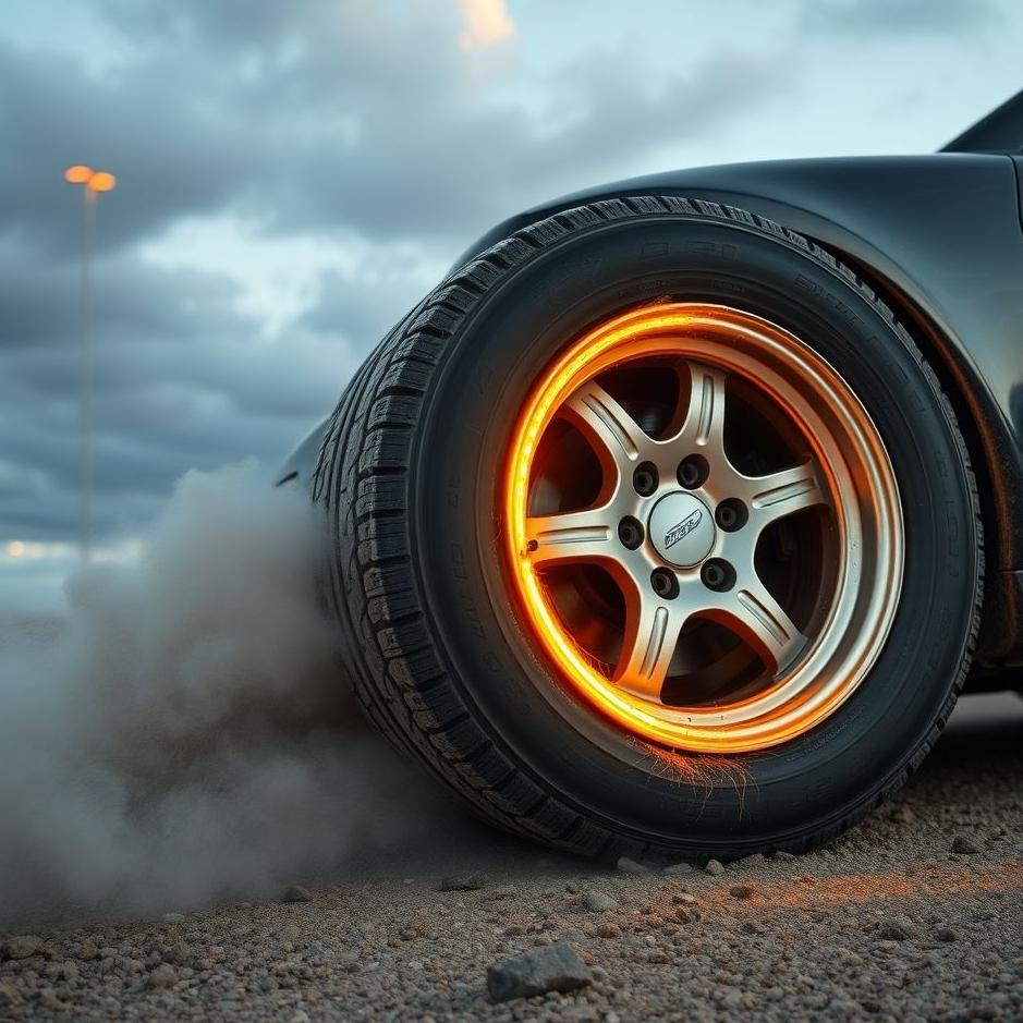 Dream Dictionary : Rolling the car tire in the dream