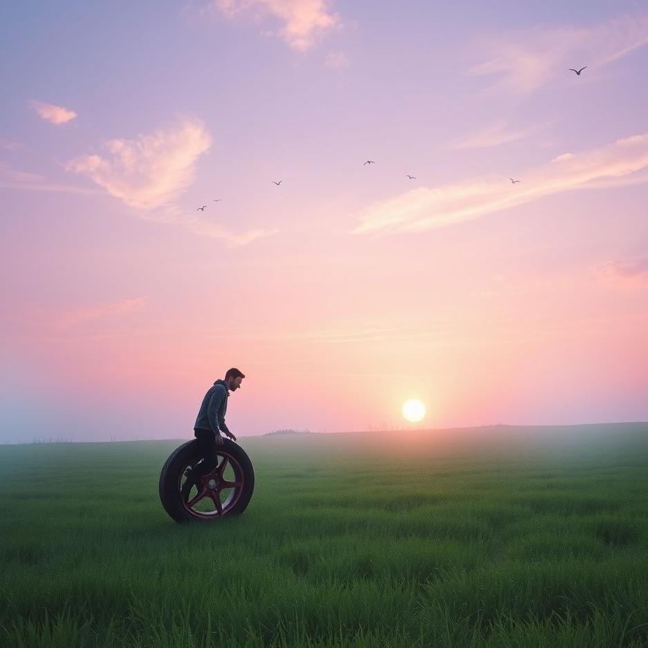 Dream Dictionary : Rolling the car wheel in the dream