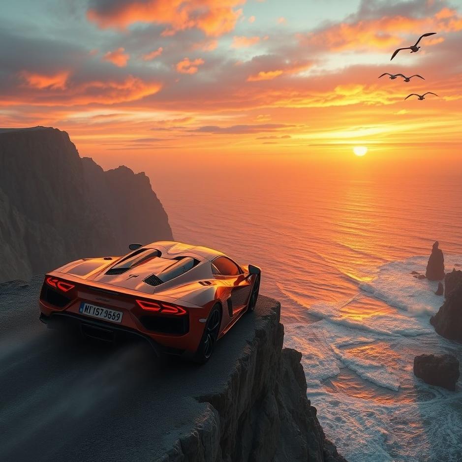 Dream : Rolling the cliff by car in the dream