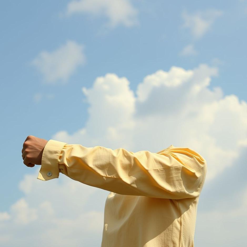 Dream : Rolling up your sleeves in a dream