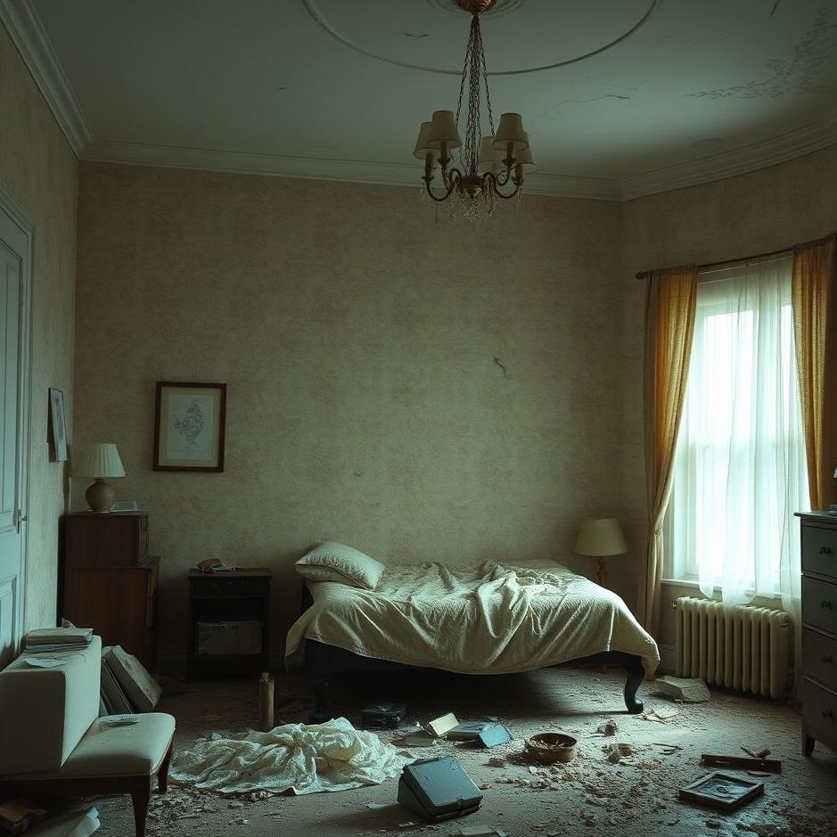 Dream : Room falling apart in a dream