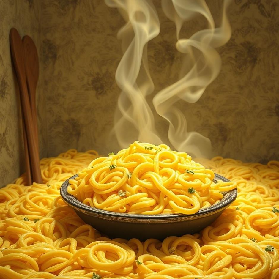 Dream : Room full of pasta in a dream
