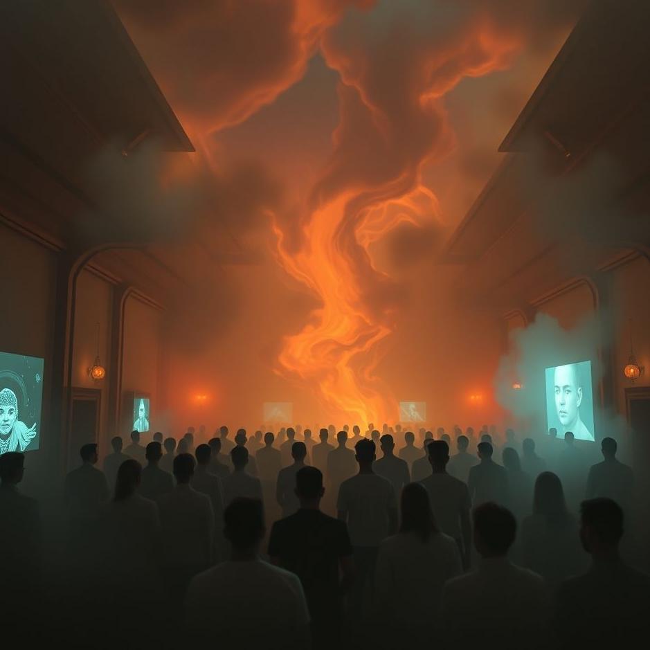 Dream : Room full of people in a dream