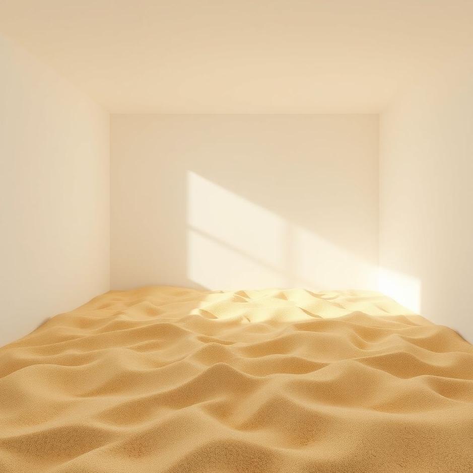 Dream : Room full of sand in a dream