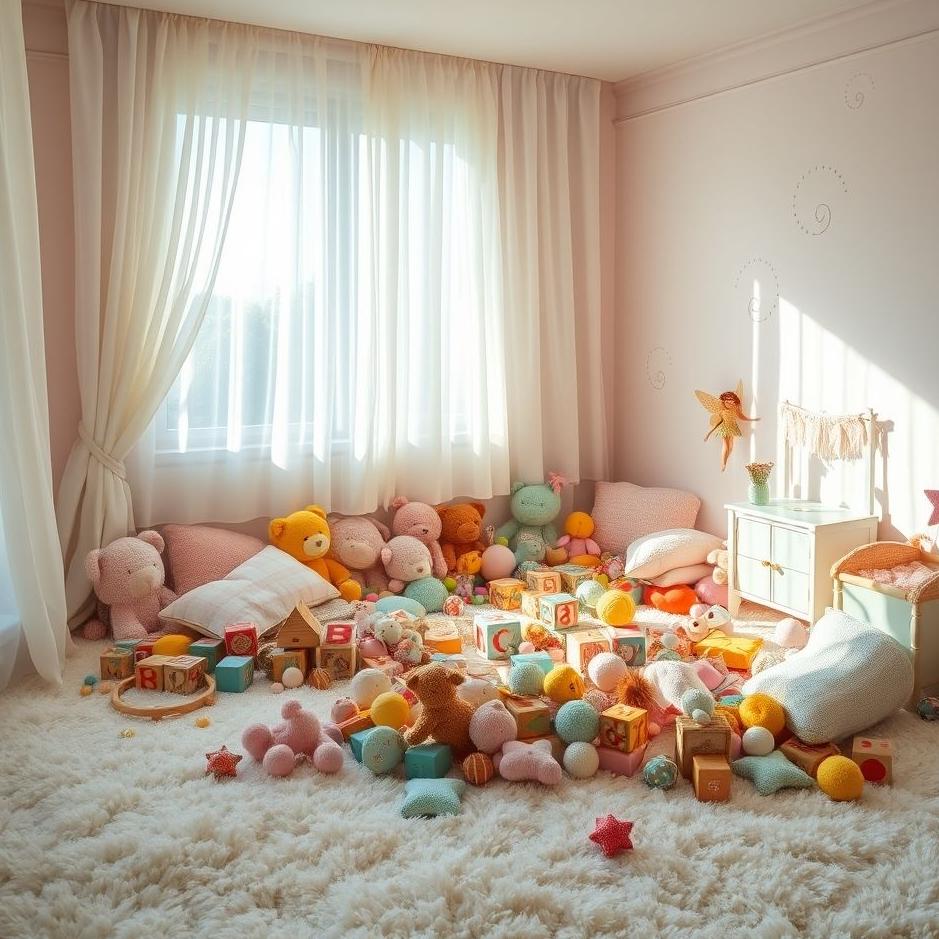 Dream : Room full of toys in a dream