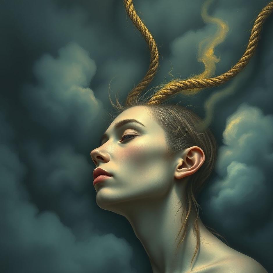 Dream : Rope coming out of your head in a dream