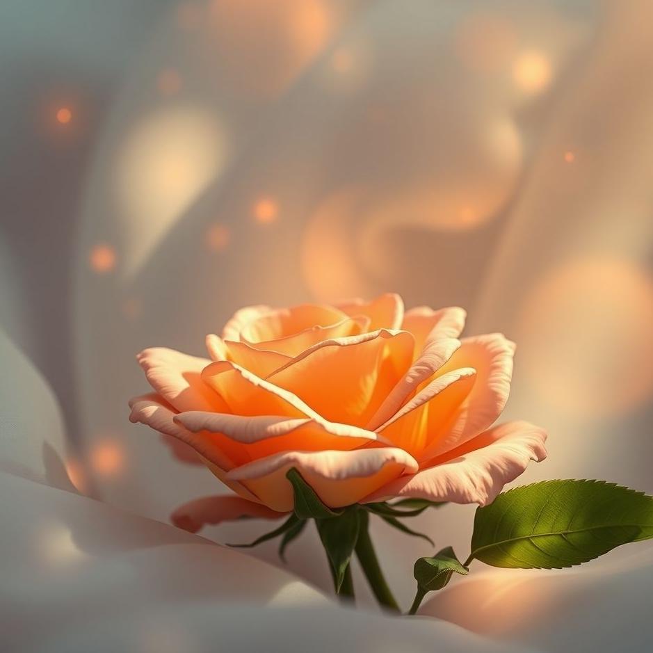 Dream : Rose in your lap in a dream