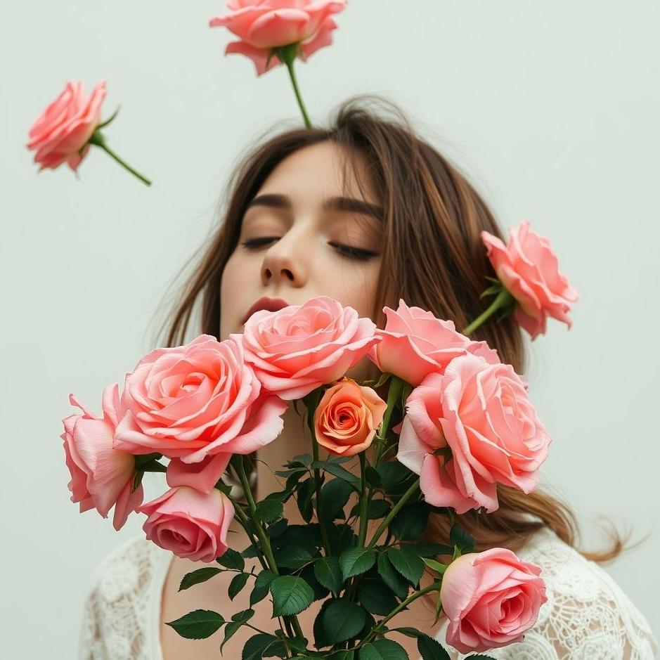 Dream Dictionary : Roses falling over your head 