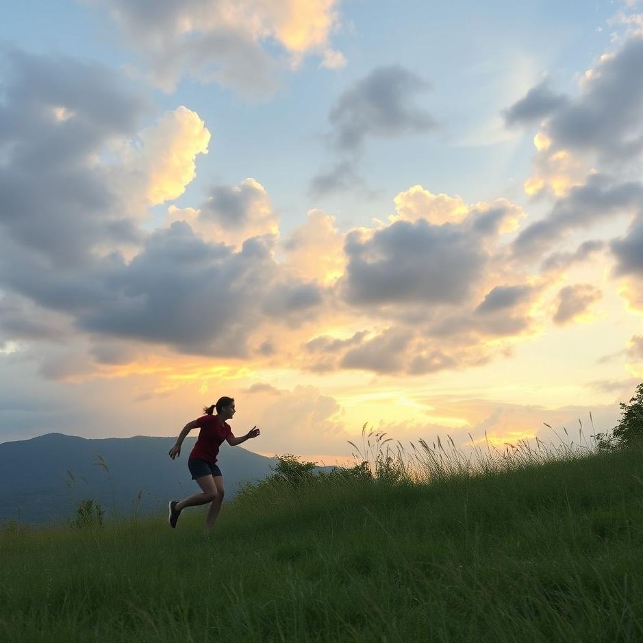 Dream : Run with your friend in the dream