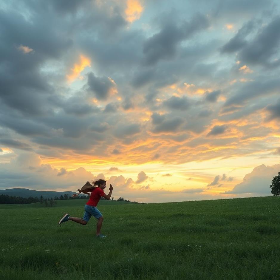 Dream : Runing away with money in a dream