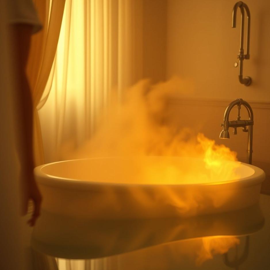 Dream : Running a bath in a dream