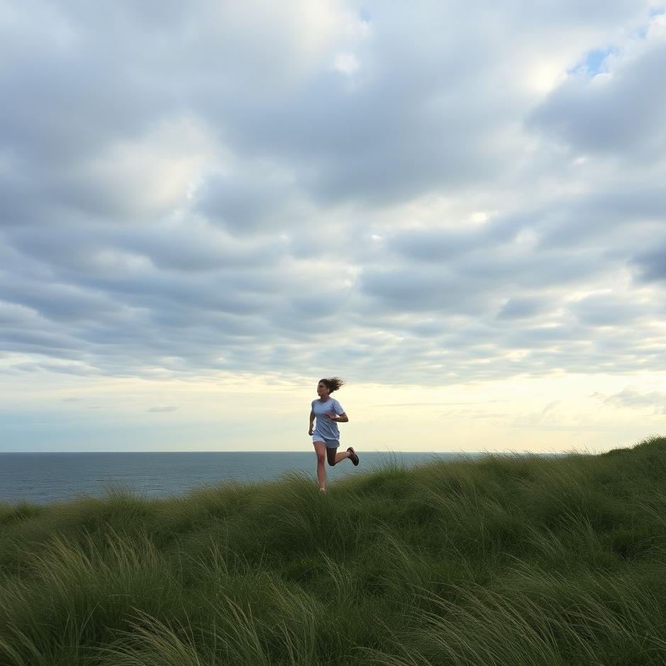 Dream : Running against the wind in a dream