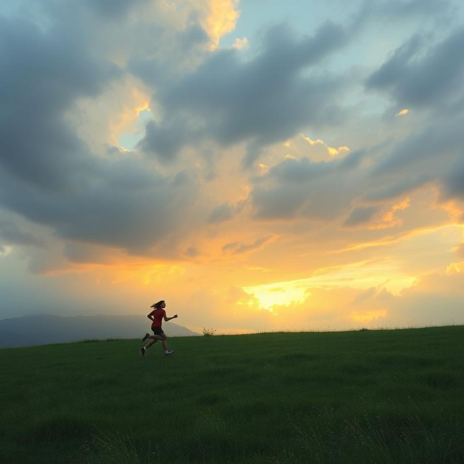 Dream : Running and escaping in a dream