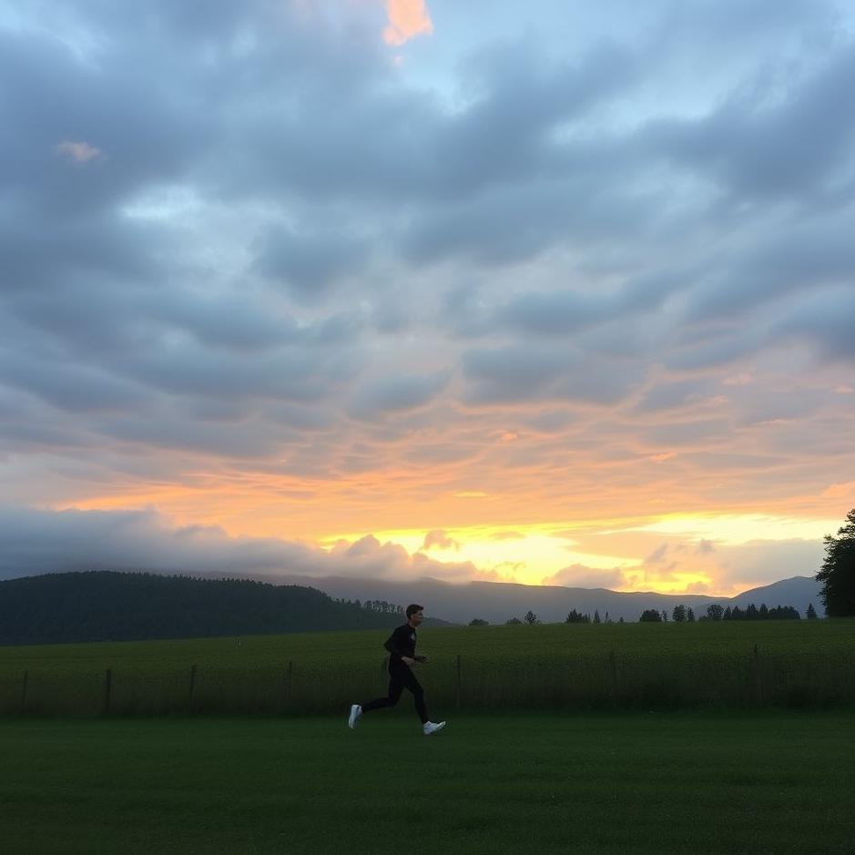 Dream : Running and getting tired in a dream