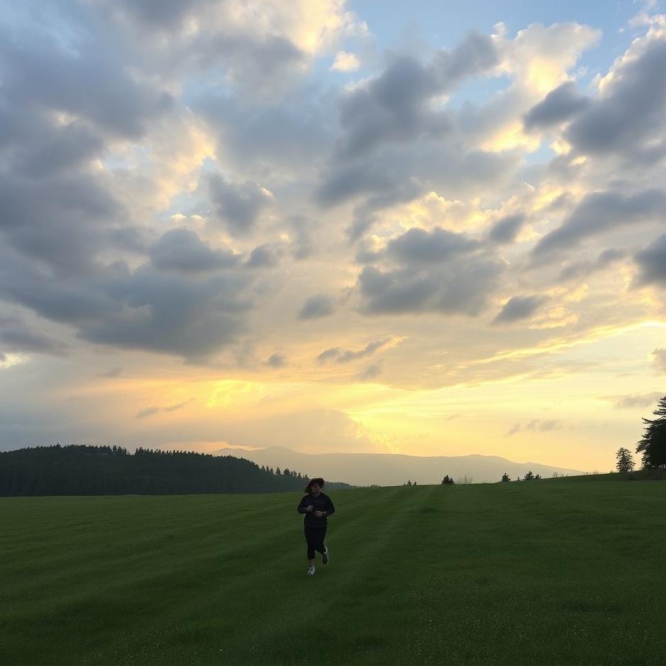 Dream : Running and going in a dream