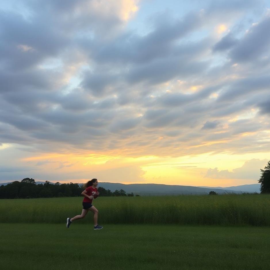 Dream : Running and trying to catch up in a dream