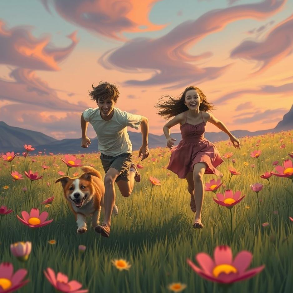 Dream : Running away from a dog with your ex-lover in your dream