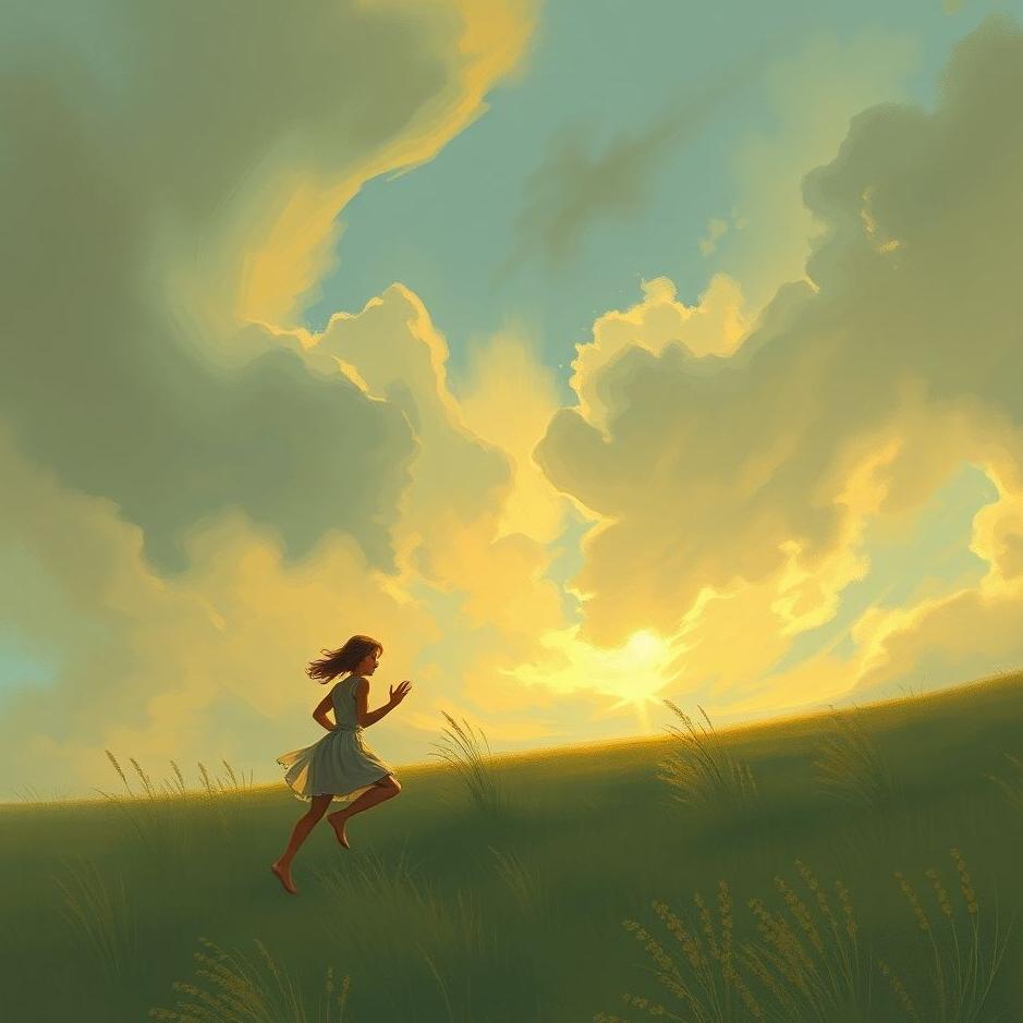 Dream : Running away from a girl in a dream