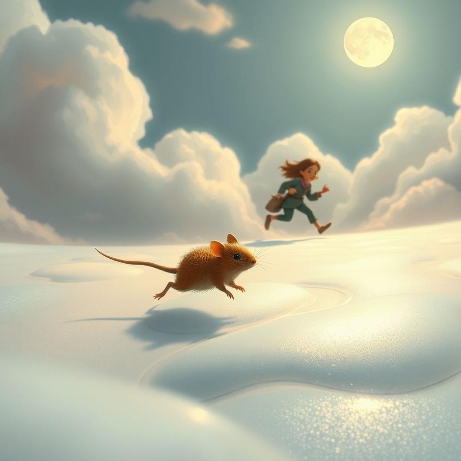 Dream : Running away from a hazelnut mouse in a dream