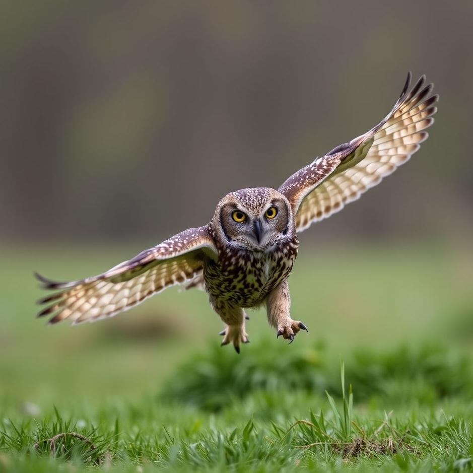 Dream : Running away from an owl