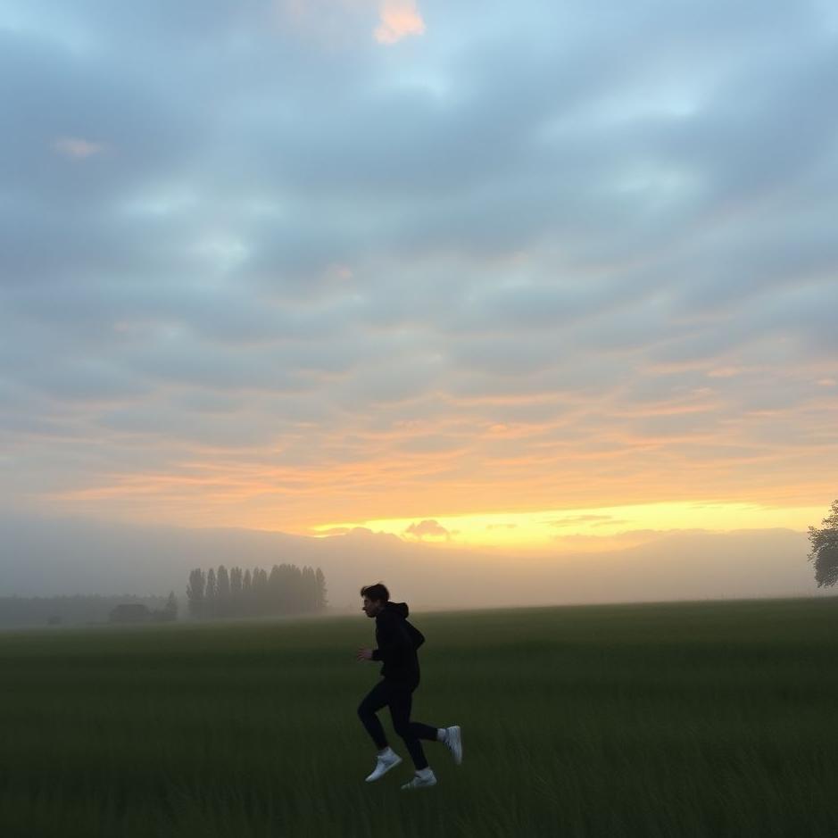 Dream : Running away from people in a dream