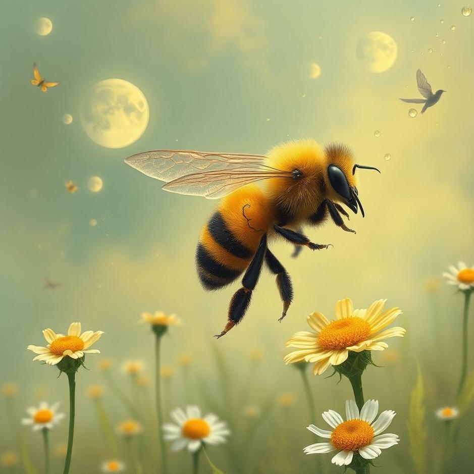 Dream Dictionary : Running away from the honeybee in a dream