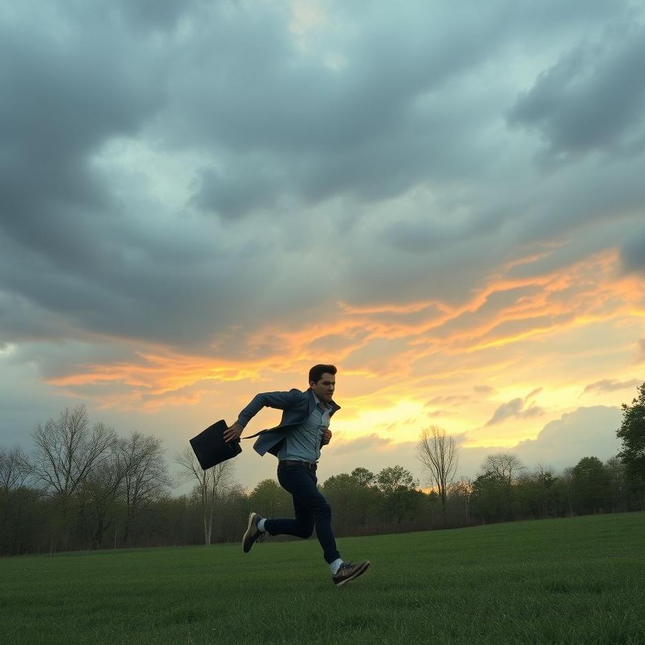 Dream : Running away from the manager in a dream