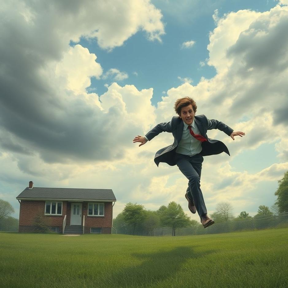 Dream : Running away from the school principal in a dream