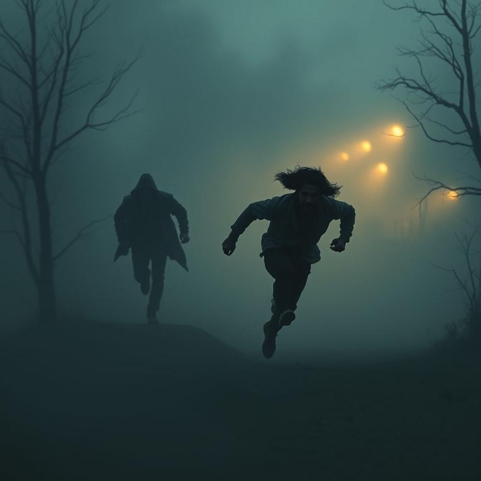 Dream : Running away from two men in a dream